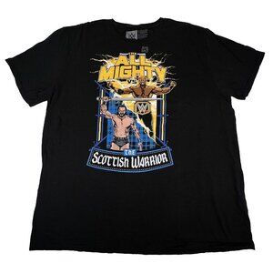 WWE Authentic T-Shirt All Mighty Vs The Scottish Warrior Wrestlemania 2021 2XL